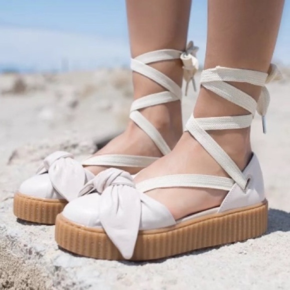 NEW Puma Fenty By Rihanna Bow Creeper Sandals